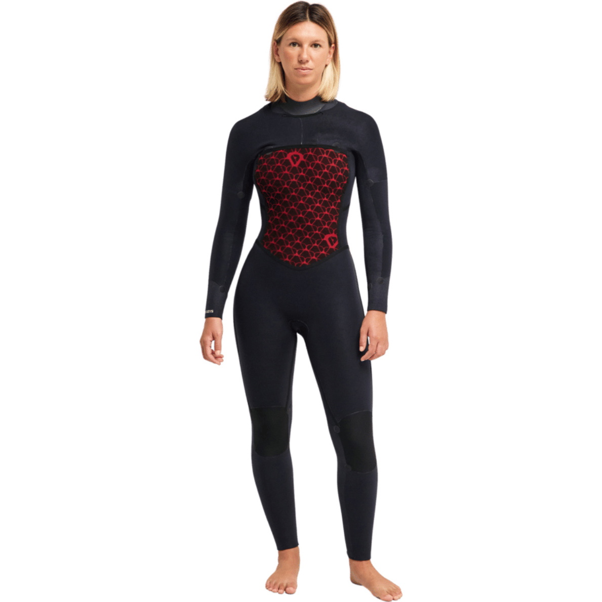 2026 Roxy Womens Swell Natural 4/3mm Chest Zip Wetsuit 26BW213509 - Golden Gal